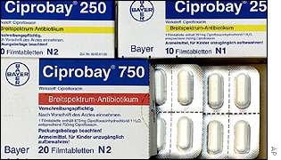 Bayer's Cipro tablets